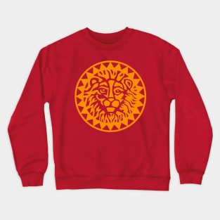 YELLOW SUN LION Crewneck Sweatshirt